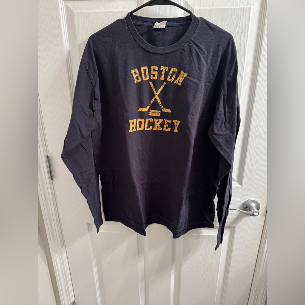 Boston Hockey Long Sleeve Shirt